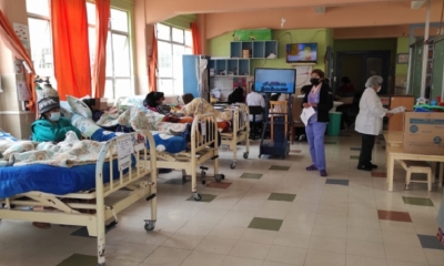 Una sala del Hospital del Niño de la ciudad de La Paz.