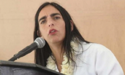 La exministra de Salud, Gabriela Montaño.