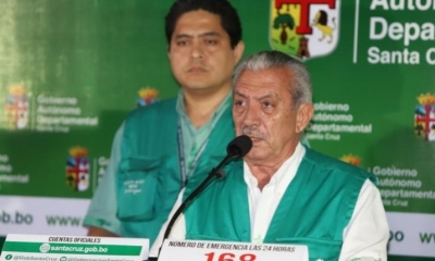El secretario de Salud de la Gobernación de Santa Cruz, Óscar Urenda. | Archivo