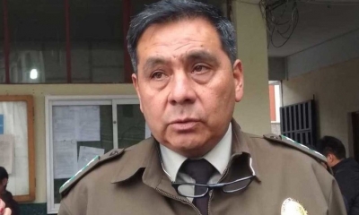 El exjefe policial Iván Rojas, buscado en Bolivia.