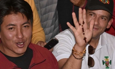 Pumari y Camacho fueron compañeros de fórmulas en las elecciones 2020