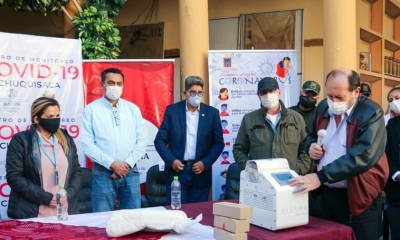 Foto / Archivo : Arturo Murillo, recibió 140 respiradores de los 170 que fueron comprados con sobreprecio y que la Agencia de Infraestructura en Salud