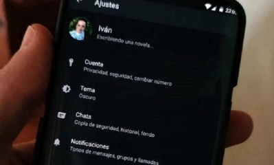 El Modo Oscuro permite ahorrar energía y facilita la lectura.  Imagen: Twitter