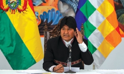 Presidente Evo Morales. 