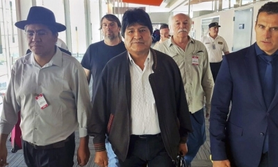 Evo Morales ( c )