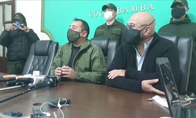 El viceministro de Seguridad Ciudadana, Wilson Santamaría