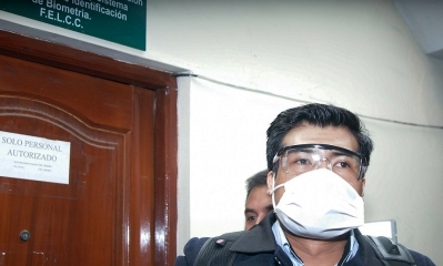 El juez Hugo Huancani. | APG