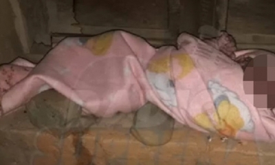 El bebé estaba con hipotermia/Foto. RRSS