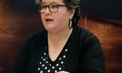 Ministra de Trabajo, Verónica Navia