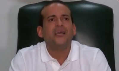 Luis Fernando Camacho, presidente del Comité Cívico pro Santa Cruz/Foto. RRSS