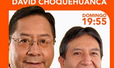  Luis Arce y David Choquehuanca