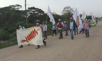 La marcha indígena. | Agencias