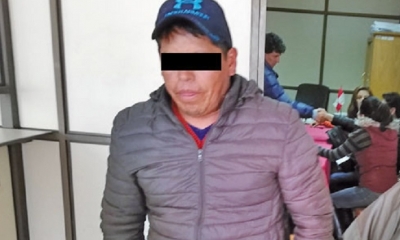 El acusado no quiso hablar con la prensa/Foto. RRSS