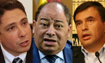 Los exministros de Justicia, Gobierno y de la Presidencia. | Archivo | Agencias