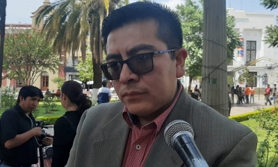 Foto / Archivo : El viceministro de Transporte, Yamil Zavala Fernández,