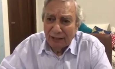 Percy Fernández, publicó un video en su fan page/Foto. Captura de pantalla