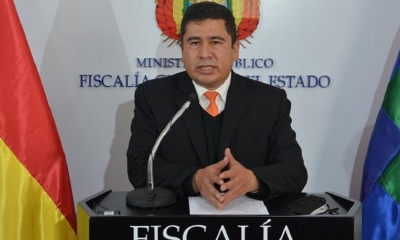 El director de la Fiscalía Especializada en Delitos Contra la Vida y la Integridad Personal, Sergio Fajardo