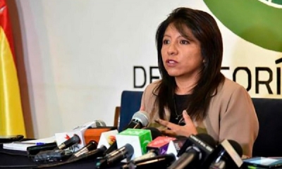La defensora del Pueblo interina, Nadia Cruz. 