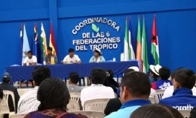 Se inició la campaña oficial del MAS-IPSP/Foto. ABI