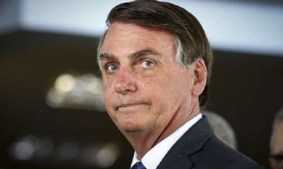 El presidente brasileño, Jair Bolsonaro, llegó este viernes en una visita oficial de cuatro días a India. 