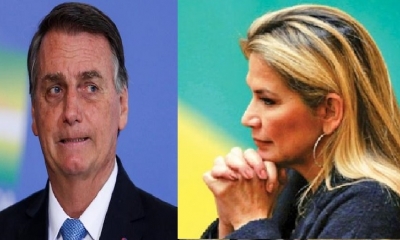  Jair Bolsonaro y Jeanine Áñez