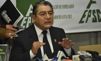 Gary Rodríguez, gerente general del Instituto Boliviano de Comercio Exterior. 