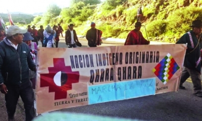 Pretenden llegar  a  La Paz/Foto. RRSS