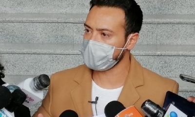 El diputado jefe de la Bancada de La Paz por CC, Alejandro Reyes.