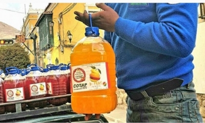 El funcionario indicó que se pudo constatar que el jugo no tenía registro sanitario