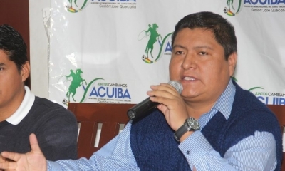 El ejecutivo de la región autónoma del Chaco, José Quecaña
