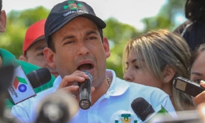 Luis Fernando Camacho, presidente del Comité Cívico pro Santa Cruz/Foto. RRSS