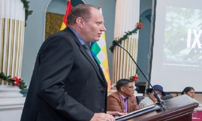 El viceministro de Comercio Exterior e Integración, Benjamín Blanco