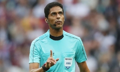 Al Mirdasi durante un duelo entre México y Rusia por la Copa Confederaciones. | Fuente: EFE