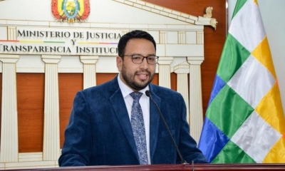 El viceministro de Transparencia, Diego Jiménez
