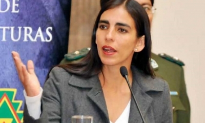 Gabriela Montaño, Presidenta de la Cámara de Diputados. 