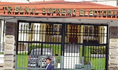 El TSE ubicado en la Plaza Abaroa de La Paz. Foto: Archivo.