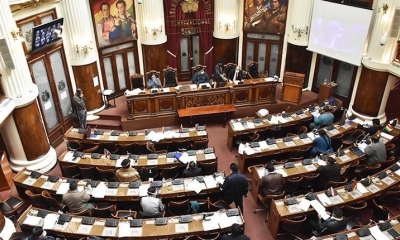 Una sesión en la Cámara de Diputados de Bolivia, a fines del mes pasado. | APG