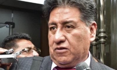 William Alave, fiscal departamental de La Paz/Foto. RRSS