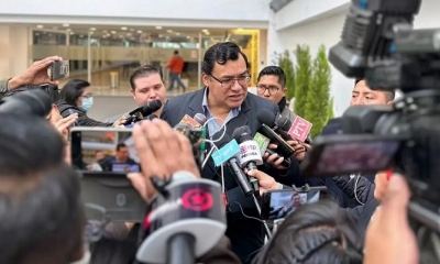 El presidente de la Cámara Baja, Jerges Mercado.
