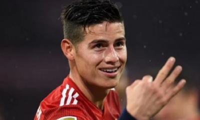  James Rodríguez/Foto. RRSS
