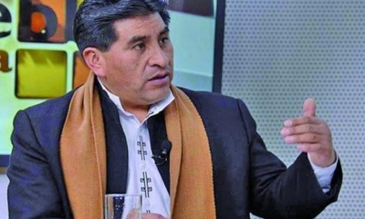 El exministro de Evo Morales que ocupara la cartera de Desarrollo Rural y Tierras, César Cocarico