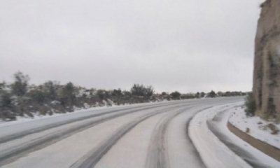 Así esta la carretera/Foto. RRSS