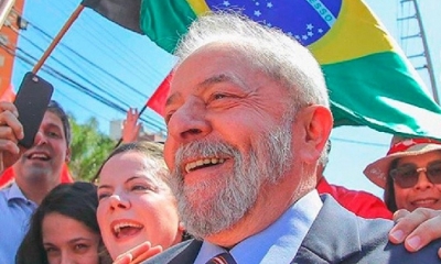 Lula Da Silva, expresidente de Brasil. Foto: Twitter