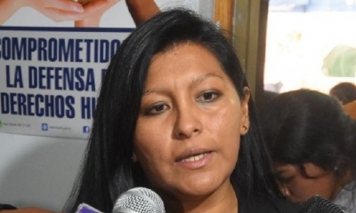 La autoridad edil advirtió hace días que existía el riesgo de ser alejada de su cargo.  Foto: APG Noticias