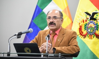El ministro de Salud, Aníbal Cruz. | ABI