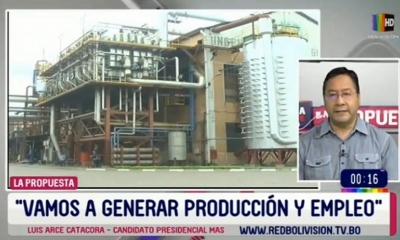 Foto /Captura de pantalla: Luis Arce Catacora