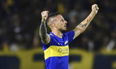 Benedetto regreso a Boca y Marco un Gol. Foto:Internet.