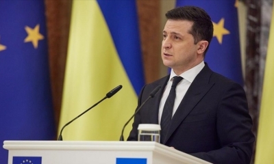 El presidente ucraniano, Volodimir Zelenski