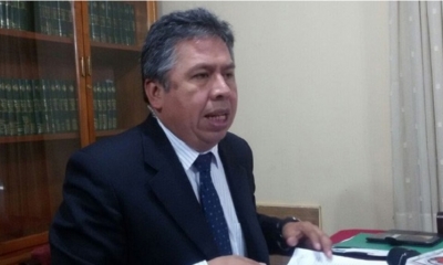 Presidente del Colegio Médico de La Paz, Luis Larrea