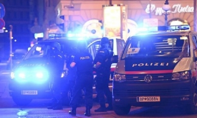 Dos muertos en tiroteo en centro de Viena. | Fuente: AFP